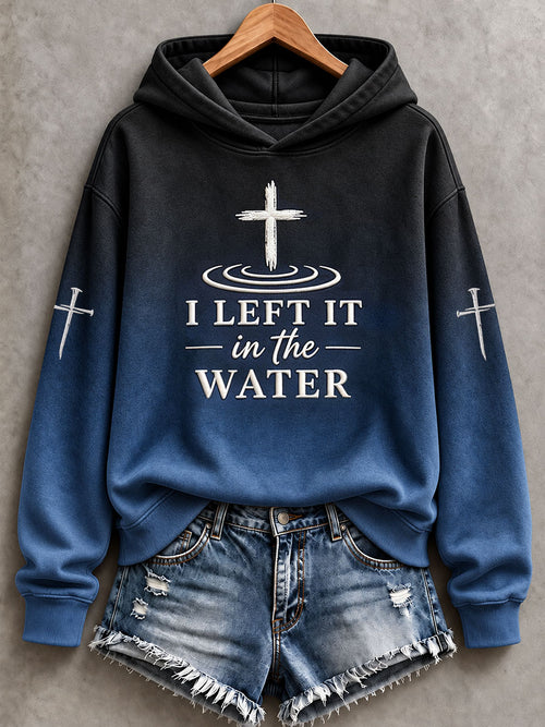 Women's I Left It In The Water Regular Sweatshirt