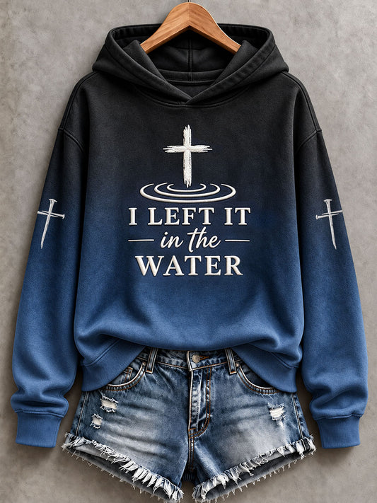 Women's I Left It In The Water Regular Sweatshirt
