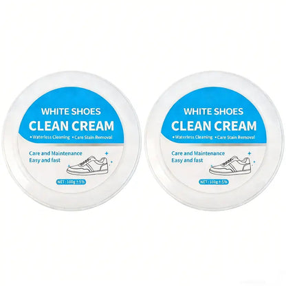 🔥Only $10.99 each!👟White Shoe Cleaning Cream | Waterless Stain Remover with Sponge