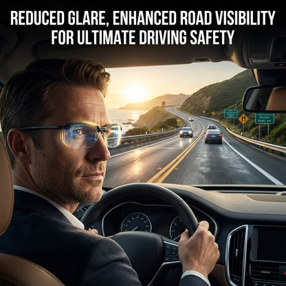 🕶️Smart Vision Glasses – Anti-Glare UV Protection with Infrared Night Vision & Impact-Resistant Lenses