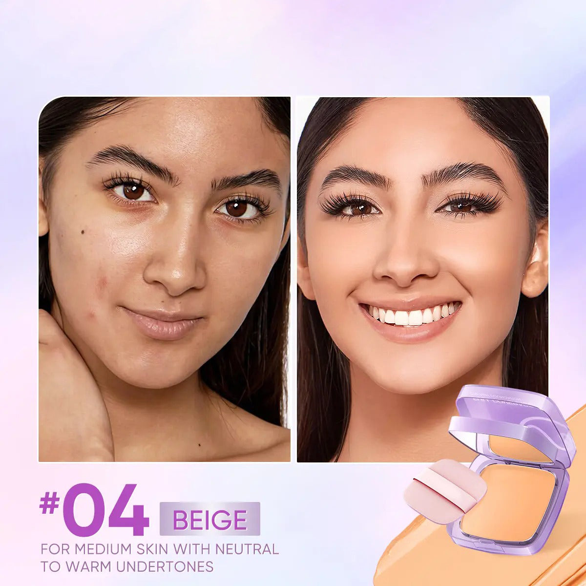 🎉BUY 1 GET 1 FREE🎉Full Coverage Creamy Foundation