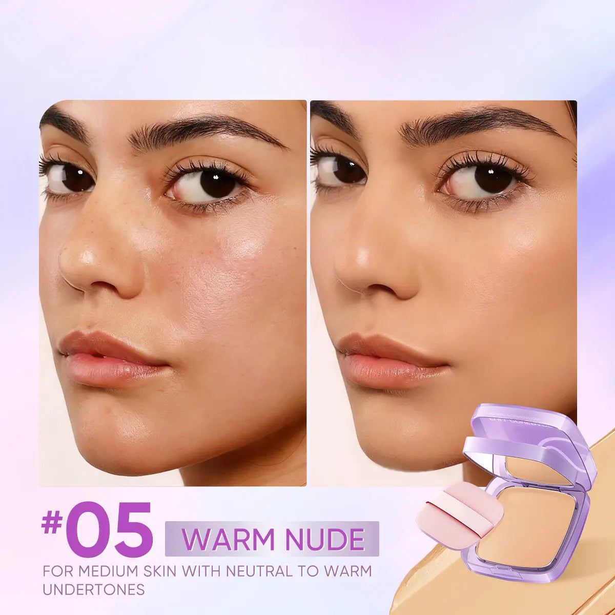 🎉BUY 1 GET 1 FREE🎉Full Coverage Creamy Foundation