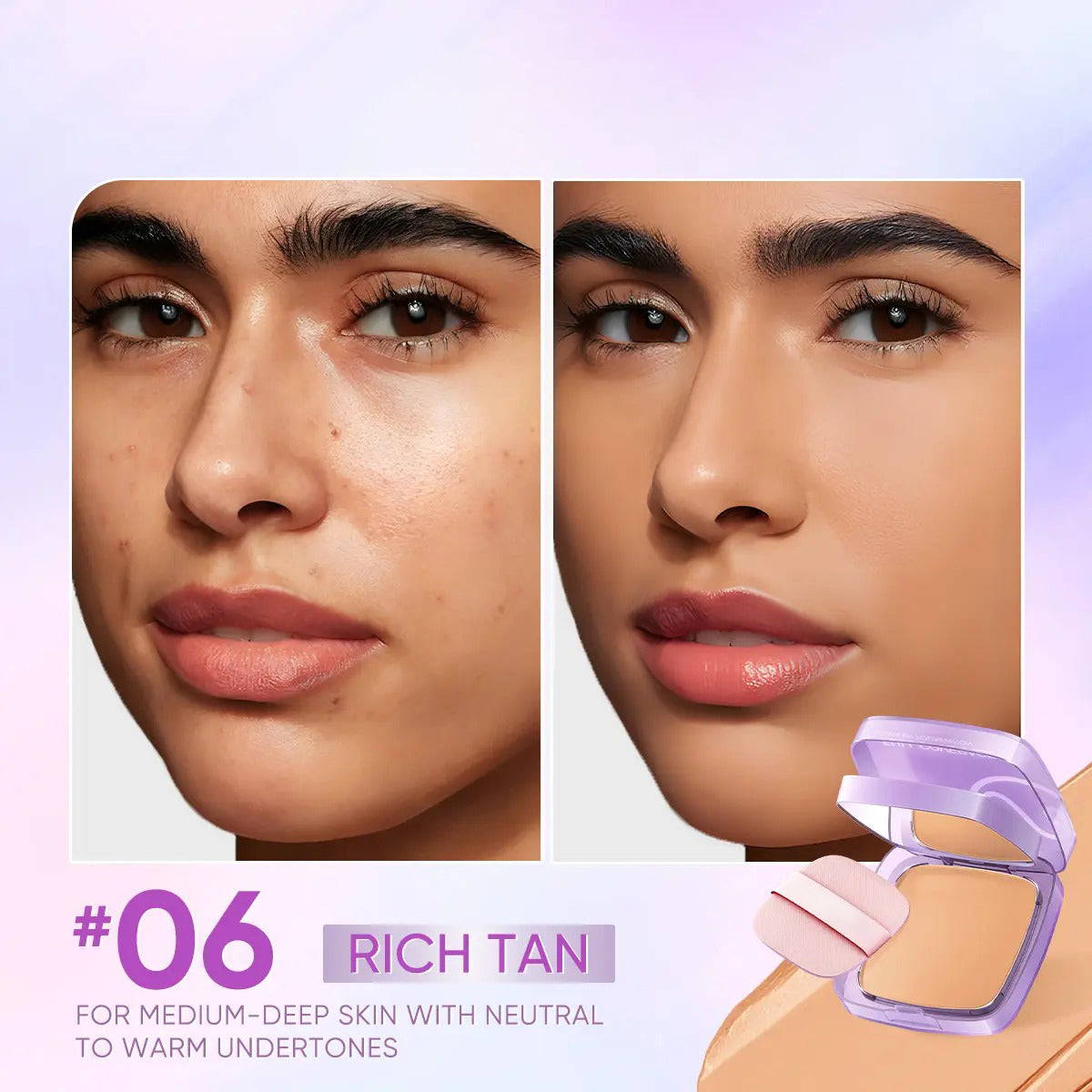 🎉BUY 1 GET 1 FREE🎉Full Coverage Creamy Foundation